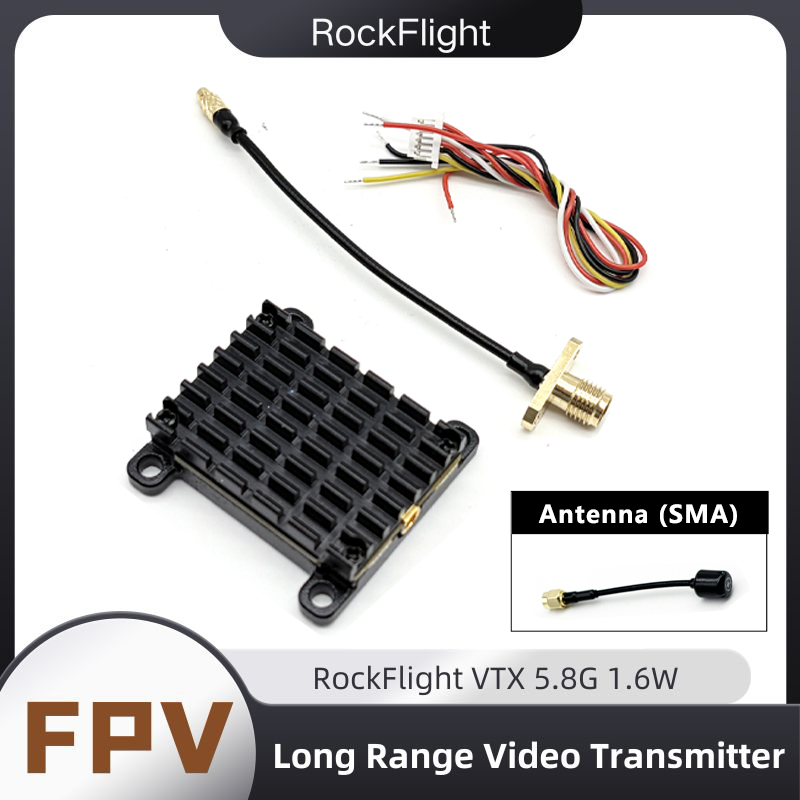 Drone Racing Frame - RockFlight TX663 VTX 5.8G 48CH PitMode25mW/200mW/1000mW/1600mW出力