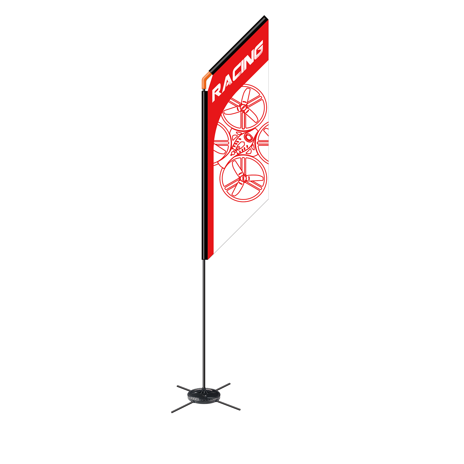 Drone Racing Gate - RCミニレーシング飛行機用スペアパーツ、屋外スポーツ用FPVクアッドコプター交換用アクセサリー3。