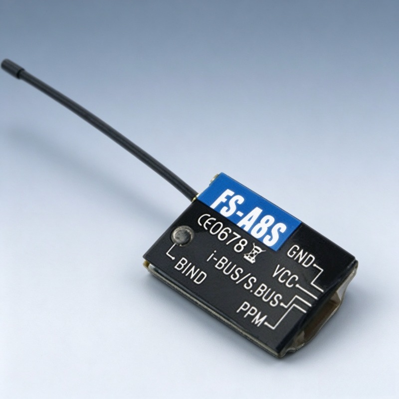 FS-A8S 2.4G 8チャンネル ミニRC受信機。PPM - Drone Racing Receiver のレビューと価格