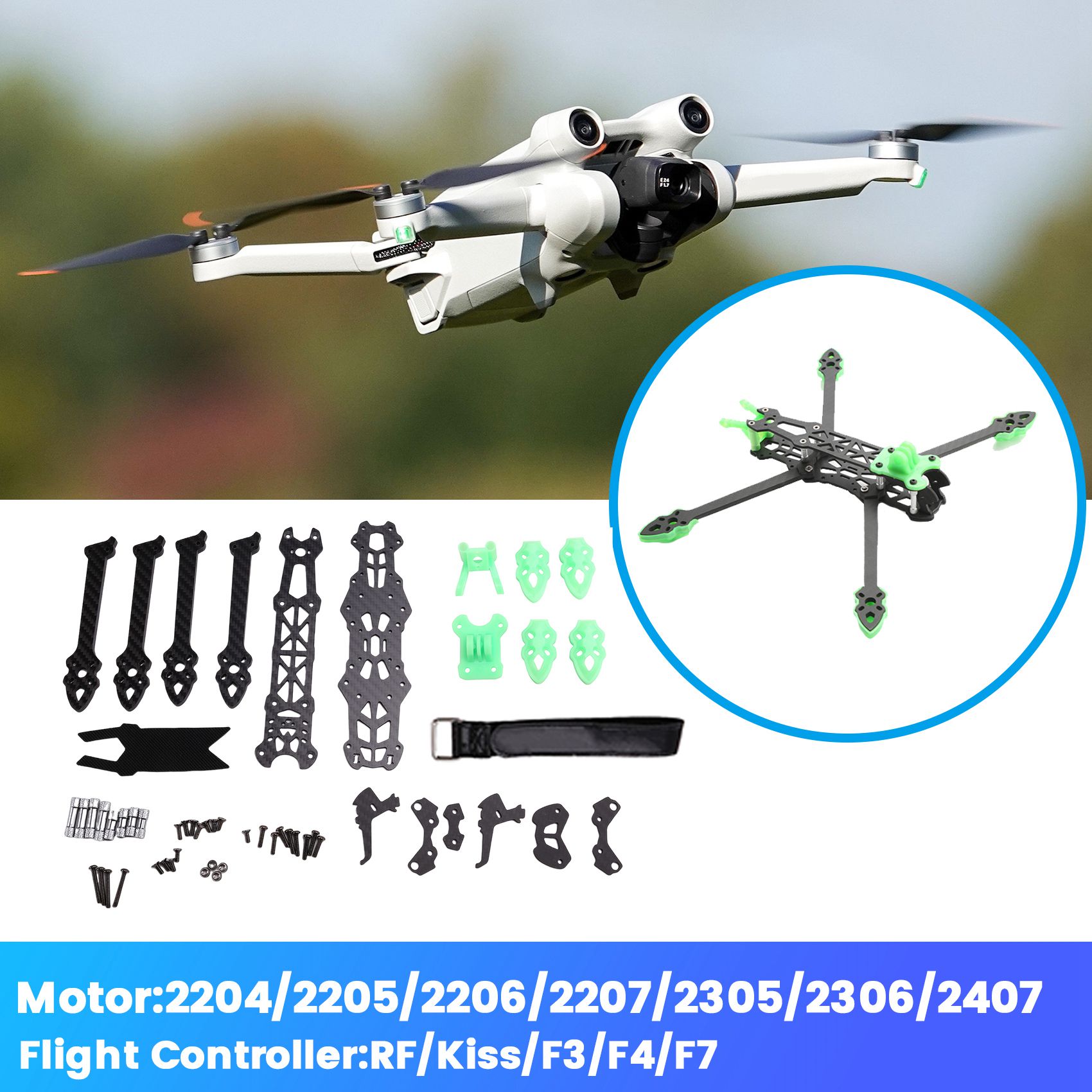 YSUN-MARK4-HD Mark 4 HD 5インチ 2 - Drone Racing Frame のレビューと価格